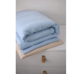 Комплект в кроватку Veres Blue-Beige (3 предметов), 120x60 cм купить в Кишиневе. Фото 3