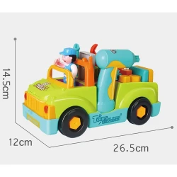 Интерактивная игрушка Hola Toys Construction Tool Engineering Truck купить в Кишиневе. Фото 6