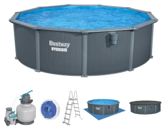 Бассейн для детей Bestway Hydrium + фильтрующий насос 6056 л/ч, 21490 литров купить в Кишиневе. Фото 1