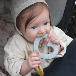 Inel gingival Bibs Heart Sage cumpăra în Chișinau. Foto 3