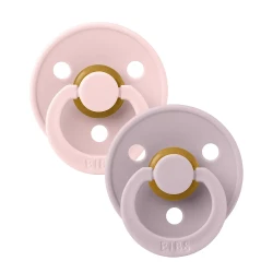 Suzetă rotundă din latex Bibs Colour Blossom & Dusky Lilac (6-18 luni), 2 buc. cumpăra în Chișinau. Foto 1