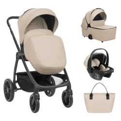 Carucior 3 in 1 Kikkaboo Modena Beige cumpăra în Chișinau. Foto 8