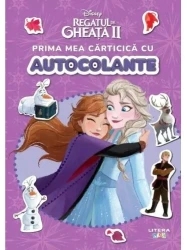 Carte Disney Regatul de Gheață 2. Prima mea cărticică cu autocolante cumpăra în Chișinau. Foto 1