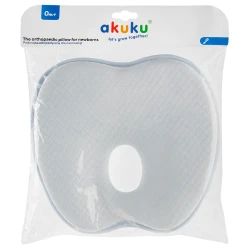 Подушка ортопедическая Akuku For newborns White купить в Кишиневе. Фото 4