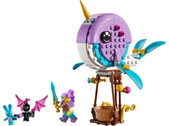 Конструктор Lego Dreamzzz Izzie's Narwhal Hot-Air Balloon, 156 элементов купить в Кишиневе. Фото 1