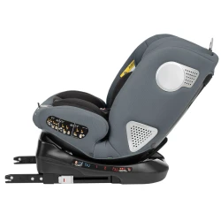 Scaun auto 40-150 cm (i-Size) Isofix Kikkaboo i-Moove Dark Grey, rotativ 360 cumpăra în Chișinau. Foto 8