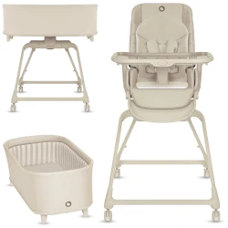 Patuc Co-sleeper + Scaun de masa 3 in 1 Lionelo Maddie Beige cumpăra în Chișinau. Foto 5