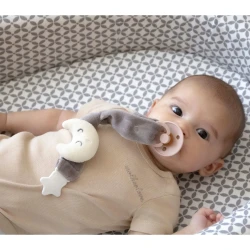 Lanț pentru suzetă BabyJem Moon Grey cumpăra în Chișinau. Foto 2