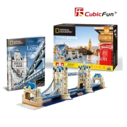 Puzzle 3D Cubic Fun Tower Bridge, 120 elemente cumpăra în Chișinau. Foto 2