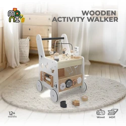Ходунок 2 в 1 Moni Wooden Activity Walker купить в Кишиневе. Фото 8