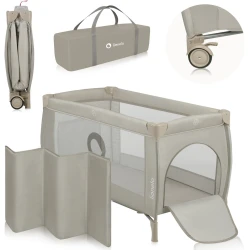 Манеж-кровать Lionelo Stefi Plus Beige Cappuccino купить в Кишиневе. Фото 13