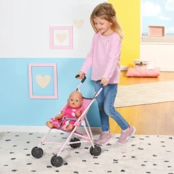 Коляска для кукол Zapf Creation Babyborn Fairytale Walk Pink & Grey купить в Кишиневе. Фото 6