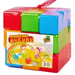 Кубики M-Toys Цветные, 27 шт. купить в Кишиневе. Фото 1