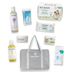 Geantă pentru bebeluș Mamabox Kit&Kin Baby, 9 articole cumpăra în Chișinau. Foto 1