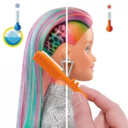 Papusa Barbie Leopard Rainbow Hair  cumpăra în Chișinau. Foto 3