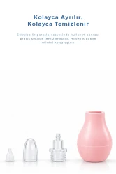 Назальный аспиратор ручной BabyJem Pink купить в Кишиневе. Фото 2