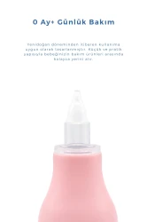Назальный аспиратор ручной BabyJem Pink купить в Кишиневе. Фото 3