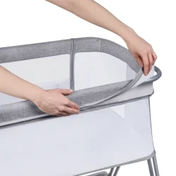 Patuț pentru copii 2 in 1 Lionelo Luna Grey Concrete cumpăra în Chișinau. Foto 4