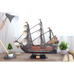 Puzzle 3D Cubic Fun The Spanish Armada San Felipe, 248 elemente cumpăra în Chișinau. Foto 3
