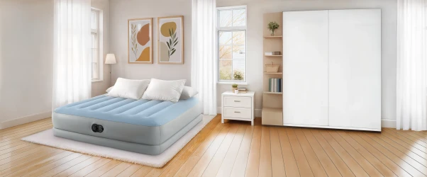 Saltea gonflabilă Intex Velur Comfort Mid-Rise cu pompă USB integrată 5 V cumpăra în Chișinau. Foto 6