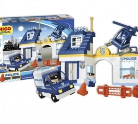 Set construcție Androni Giocattoli Secția de poliție, 80 elemente cumpăra în Chișinau. Foto 1