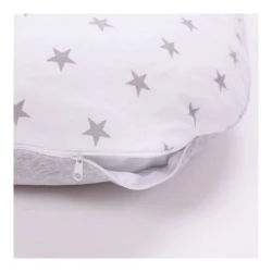 Подушка для кормления Veres Comfort Velour Stars Grey, 150x57 см купить в Кишиневе. Фото 2