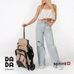 Коляска 2/1 Dada Flux Beige купить в Кишиневе. Фото 26