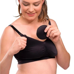 Absorbante pentru sân Carriwell Cotton Black, 6 buc. cumpăra în Chișinau. Foto 6