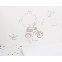 Комплект в кроватку 2 предметов Kikkaboo My Teddy Бежевый купить в Кишиневе. Фото 2
