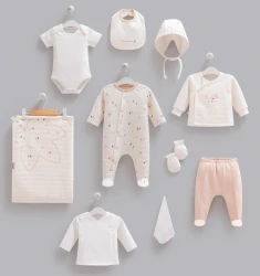 Комплект из 10 штук Caramell Tiny Boy Beige & Ivory (0М) купить в Кишиневе. Фото 1