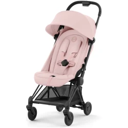 Cărucior de plimbare Cybex Coya Matt Black Peach Pink cumpăra în Chișinau. Foto 1