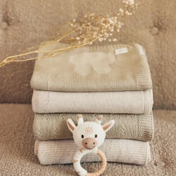 Пледик Jollein Miffy Nougat/Coral Fleece, 100x150 см купить в Кишиневе. Фото 6