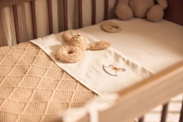 Păturică Jollein Check Knit Biscuit, 75x100 cm cumpăra în Chișinau. Foto 6