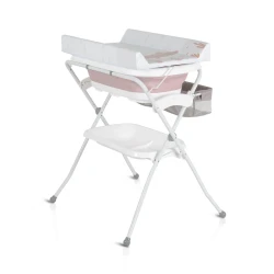Пеленальный столик с ванночкой Moni Como Pink, 72x85x100 см купить в Кишиневе