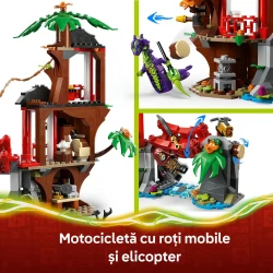 Set construcție Lego Ninjago Ninja Vehicle Tree House Bat, 642 elemente cumpăra în Chișinau. Foto 5