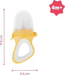 Ниблер из силикона Badabulle Yellow купить в Кишиневе. Фото 7