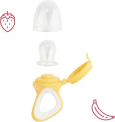 Ниблер из силикона Badabulle Yellow купить в Кишиневе. Фото 6