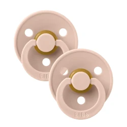 Suzetă rotundă din latex Bibs Colour Blush & Blush (6-18 luni), 2 buc. cumpăra în Chișinau. Foto 1