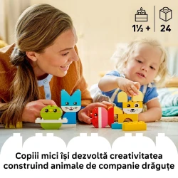 Set construcție Lego Duplo 3 in 1 My First Creative Cute Pets, 24 elemente cumpăra în Chișinau. Foto 4