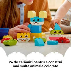 Set construcție Lego Duplo 3 in 1 My First Creative Cute Pets, 24 elemente cumpăra în Chișinau. Foto 6