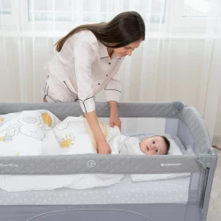 Pătuț pliabil Kikkaboo Milky Way Gri cumpăra în Chișinau. Foto 8