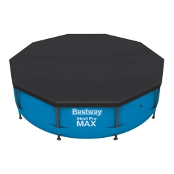 Тент для бассейна Bestway 58036, для круглых бассейнов 305 см, чёрный купить в Кишиневе. Фото 2