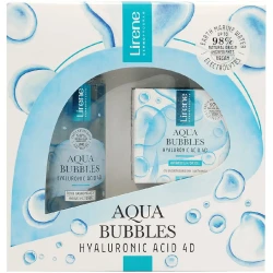Набор Lirene Aqua Bubbles Гель и Тонизирующий лосьон, 50 мл + 200 мл купить в Кишиневе. Фото 1