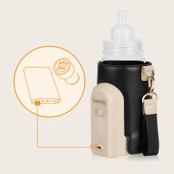 Подогреватель портативный для бутылочек Lionelo Thermup Go Evo Black Gold купить в Кишиневе. Фото 14