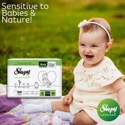 Подгузники-трусики Sleepy Natural Maxi 4 (7-14 кг), 30 шт. купить в Кишиневе. Фото 4
