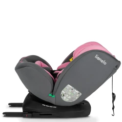 Scaun auto 40-150 cm (i-Size) Isofix Lionelo Bastiaan Pink Baby, rotativ 360 cumpăra în Chișinau. Foto 5