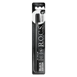 Periuța de dinți R.O.C.S. Black Edition Classic în sort. (12 ani +) cumpăra în Chișinau. Foto 1