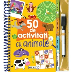 Книга 50 заданий с животными купить в Кишиневе. Фото 1