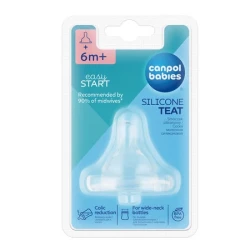 Tetina din silicon Canpol babies flux pentru terci EasyStar 6 luni+ cumpăra în Chișinau. Foto 4