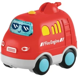 Jucărie interactivă Epid Carton Vehicle Fire Engine Red cumpăra în Chișinau. Foto 1